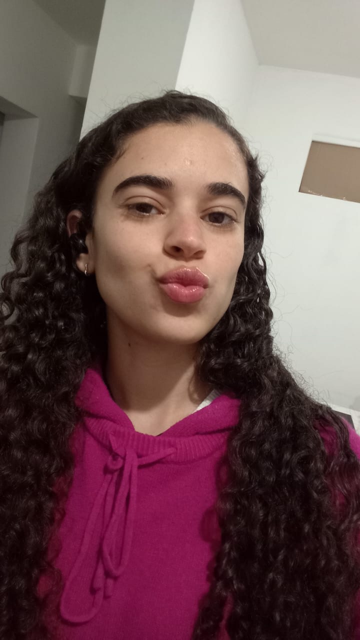 Fotografia da minha namorada sorrindo